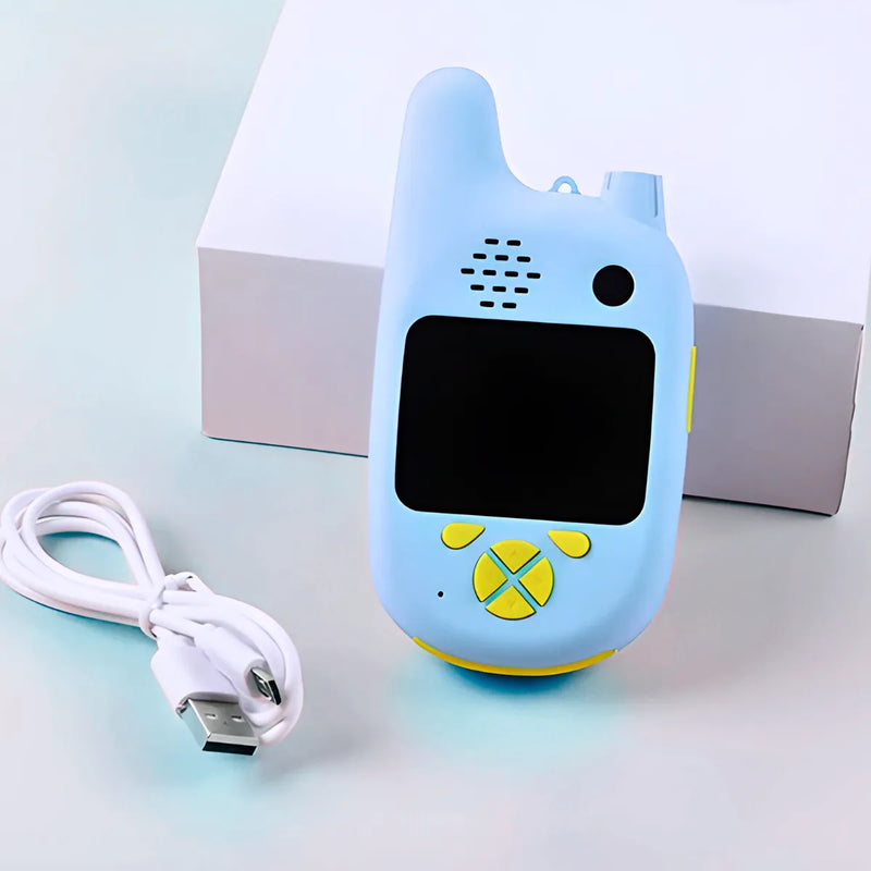 Walkie Talkie Infantil Com Câmera Digital Para Crianças