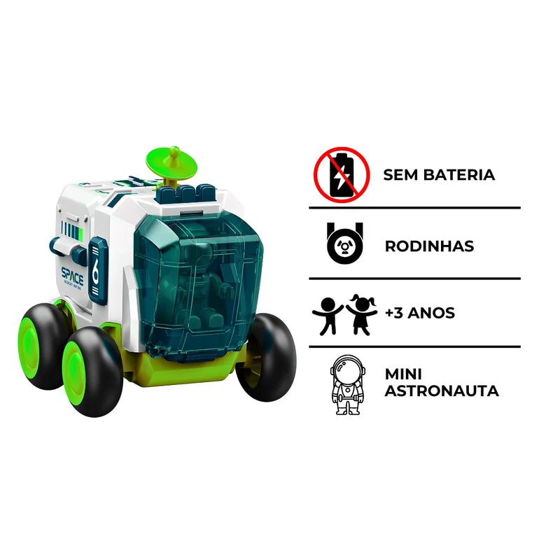 Brinquedo Carro Espacial Infantil com Astronauta