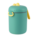 Pote Dosador de Leite em Pó Infantil com Colher Medidora Verde